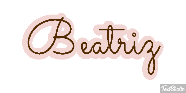 Beatriz Tekst effect