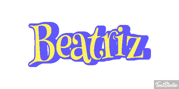 Beatriz Tekst effect