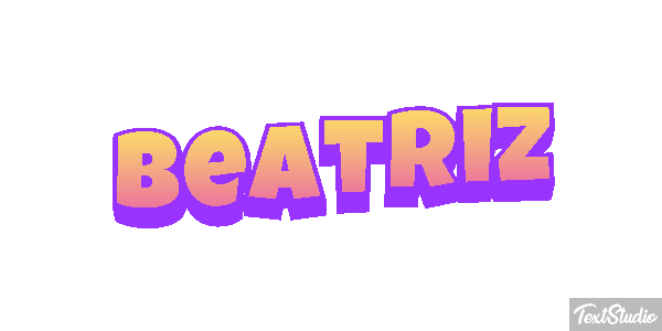 Beatriz Tekst effect