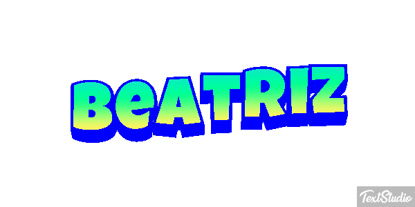 Beatriz Tekst effect