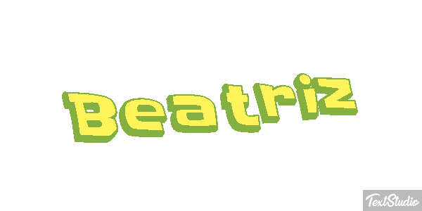 Beatriz Tekst effect