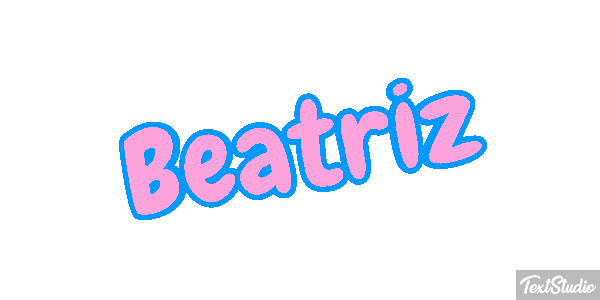 Beatriz Tekst effect