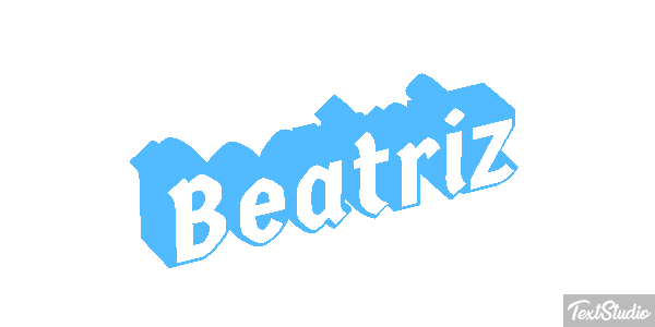 Beatriz Tekst effect