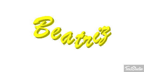 Beatriz Tekst effect
