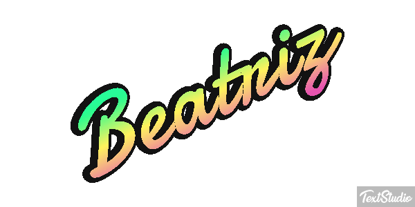 Beatriz Tekst effect