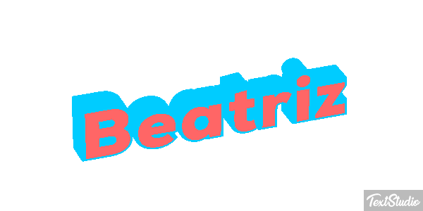 Beatriz Tekst effect