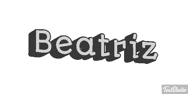 Beatriz Tekst effect