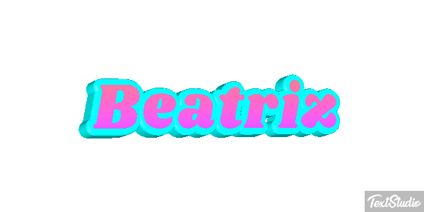 Beatriz Tekst effect