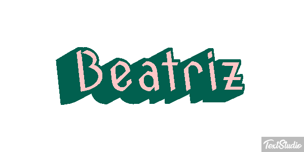 Beatriz Tekst effect