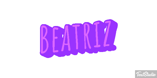 Beatriz Tekst effect