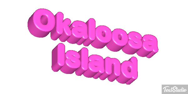 Okaloosa Island Effetto testo