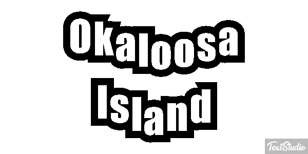 Okaloosa Island Effetto testo