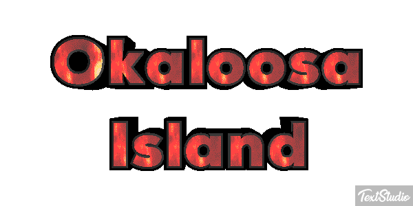 Okaloosa Island Effetto testo