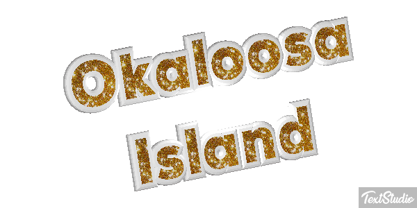 Okaloosa Island Effetto testo