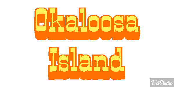 Okaloosa Island Effetto testo