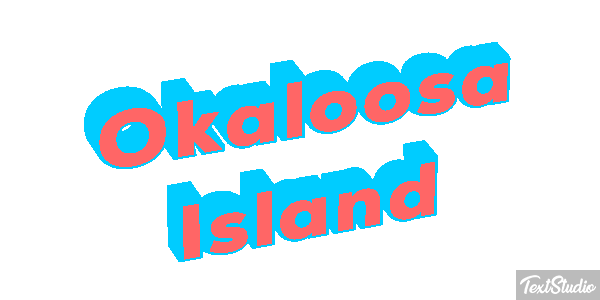 Okaloosa Island Effetto testo