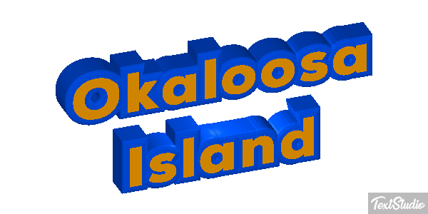 Okaloosa Island Effetto testo