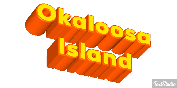 Okaloosa Island Effetto testo