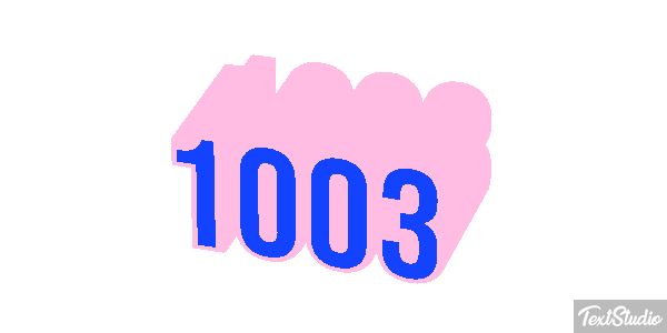 1003 Effetto testo