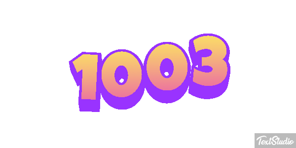 1003 Effetto testo