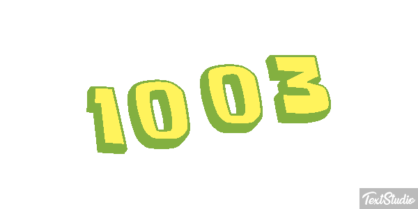 1003 Effetto testo
