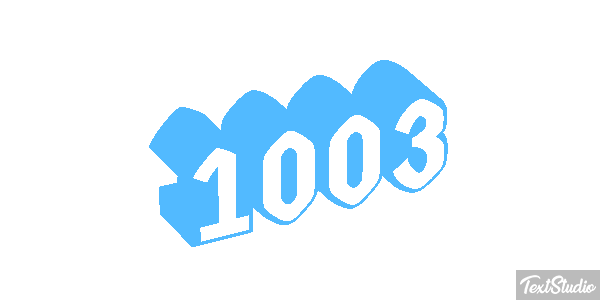 1003 Effetto testo