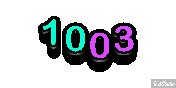 1003 Effetto testo
