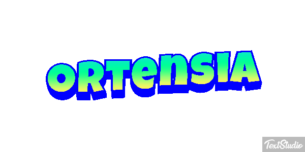 Ortensia Efecto de texto