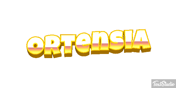 Ortensia Efecto de texto