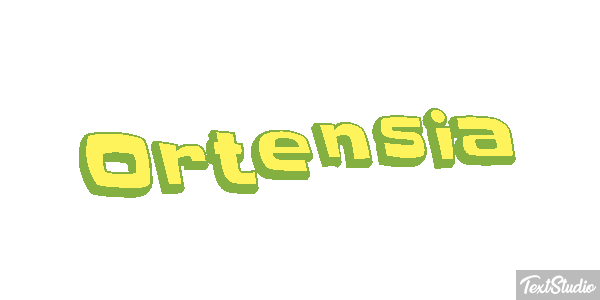 Ortensia Efecto de texto