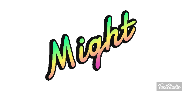 Might Effetto testo