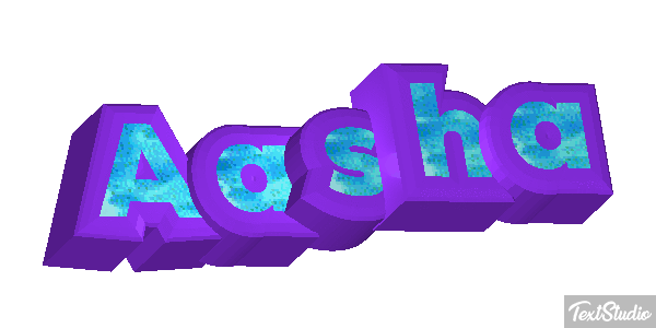 Aasha Text effect