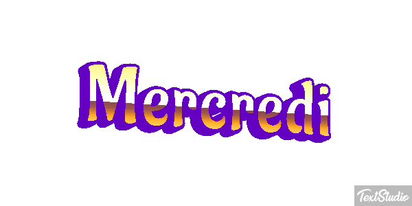 Mercredi Efeito do texto