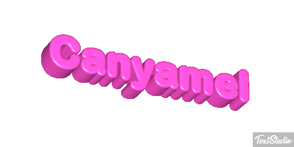 Canyamel Text effect