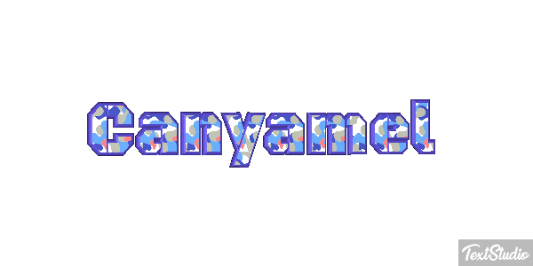 Canyamel Text effect