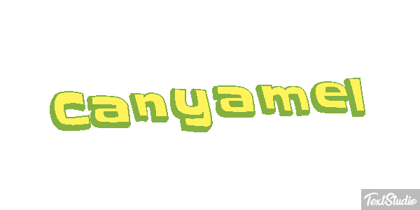 Canyamel Text effect