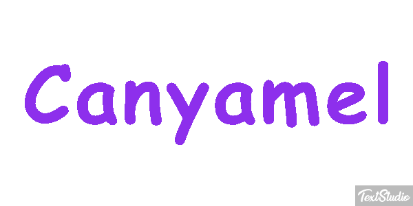 Canyamel Text effect