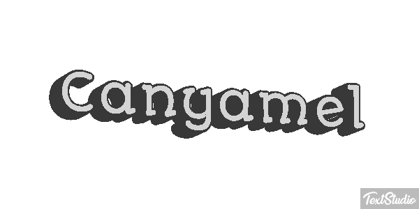 Canyamel Text effect