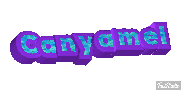 Canyamel Text effect