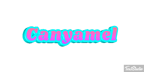 Canyamel Text effect