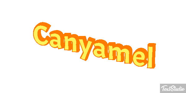 Canyamel Text effect