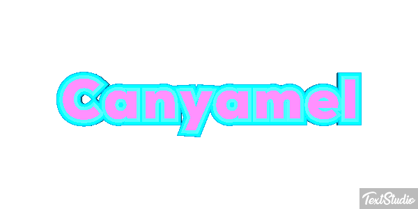 Canyamel Text effect
