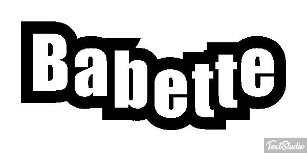 Babette Effet de texte