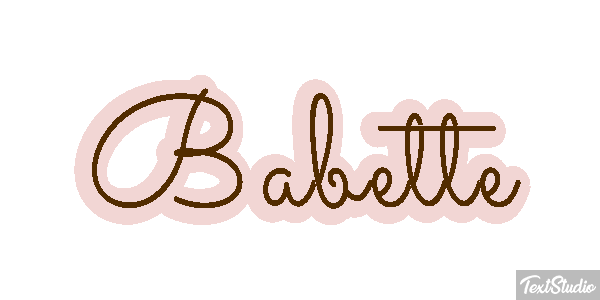 Babette Effet de texte
