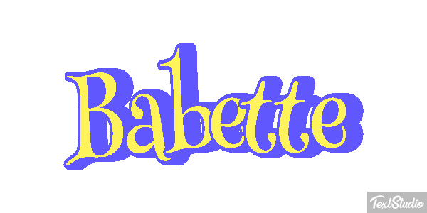 Babette Effet de texte