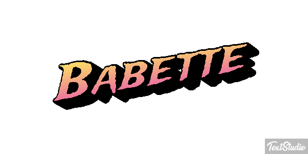Babette Effet de texte