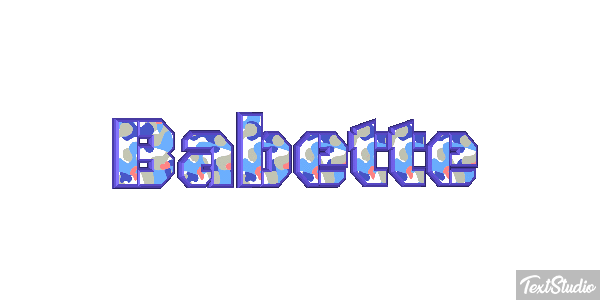 Babette Effet de texte