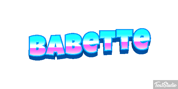 Babette Effet de texte