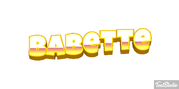 Babette Effet de texte