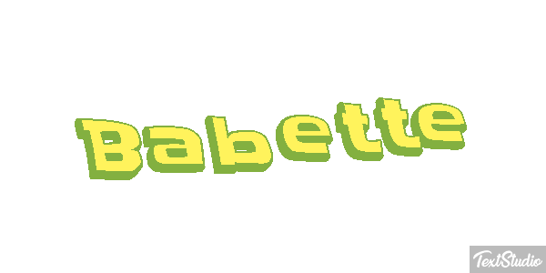 Babette Effet de texte